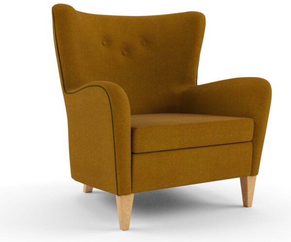 Cadeira Mid Wing Back Armchair