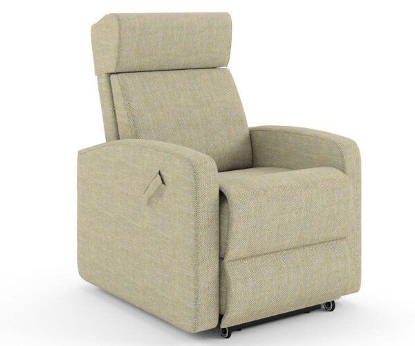 Slimline recliner armchair