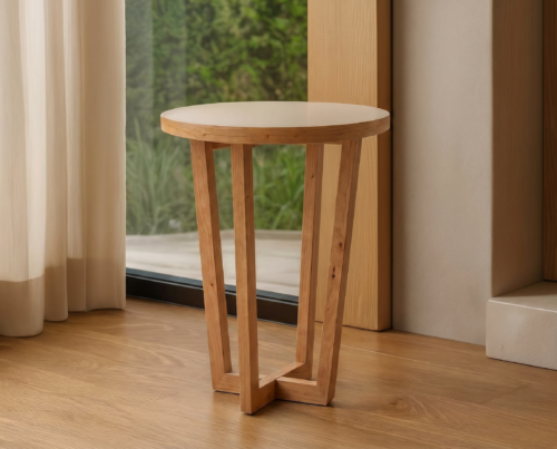 Ramis Circle Side Table by FHG