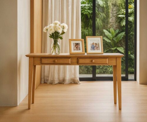 Ivy Console Table with Drawers by FHG