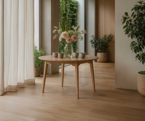 Peniche Round Dining Table by FHG