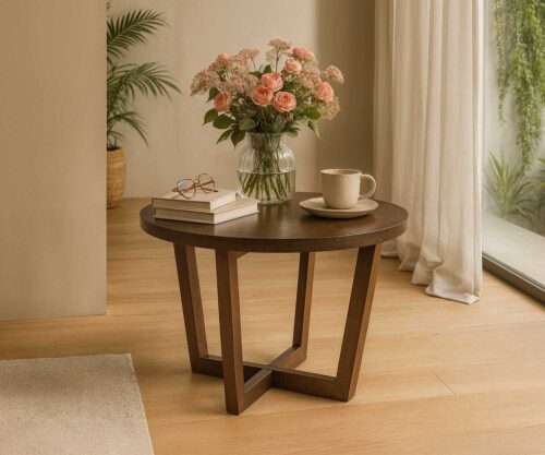 Ramis Circle Coffee Table by FHG