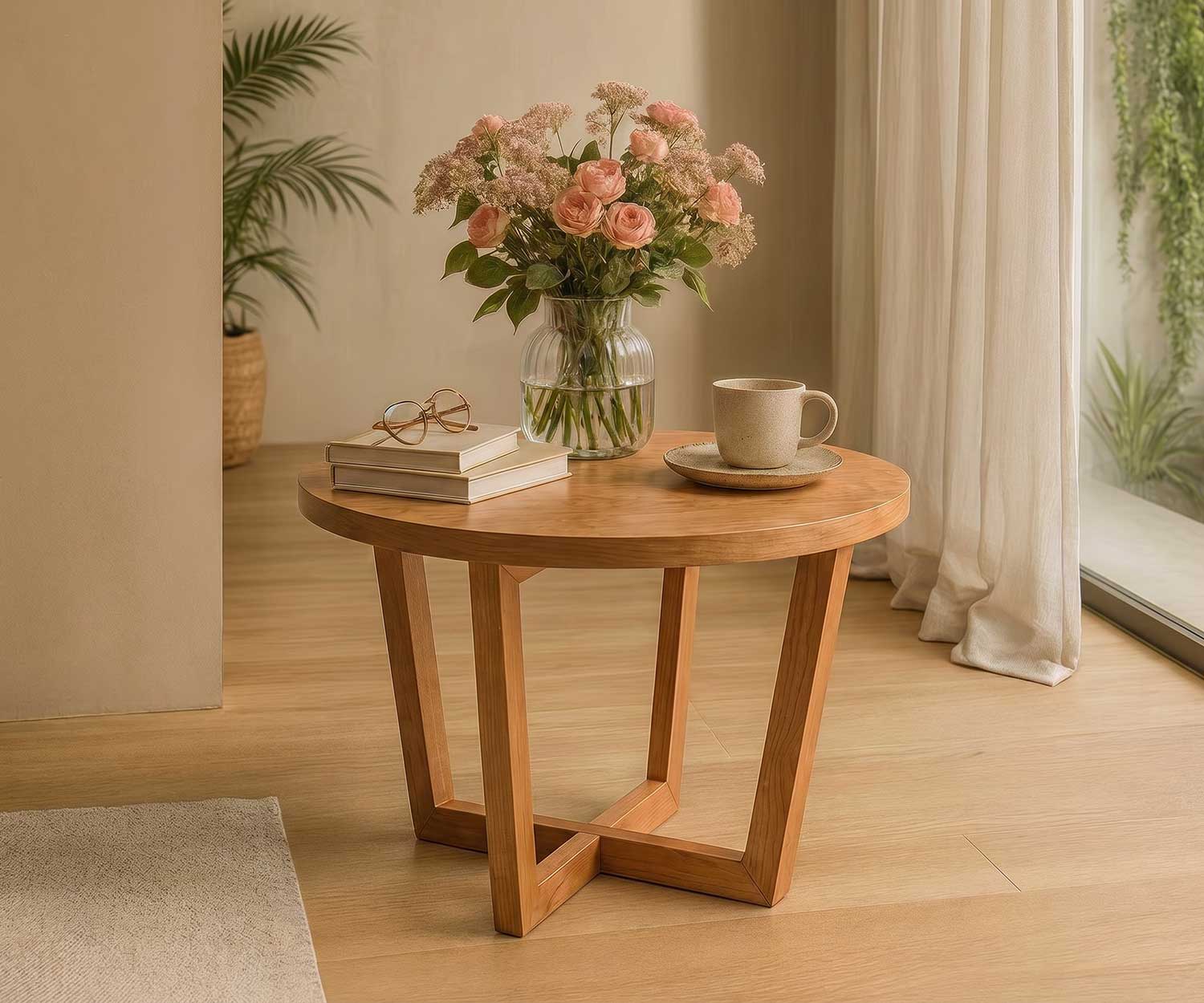Ramis Circle Coffee Table by FHG Ramis Circle Coffee Table by FHG