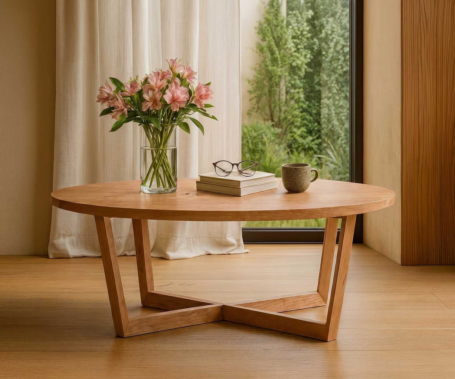 Ramis Oval Coffee Table by FHG Ramis Oval Coffee Table by FHG