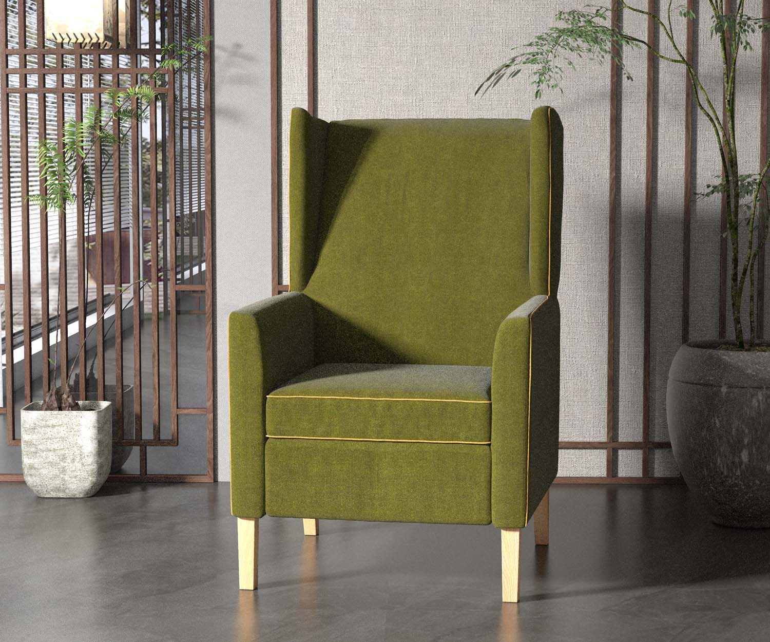 Milson Wing Back Armchair
