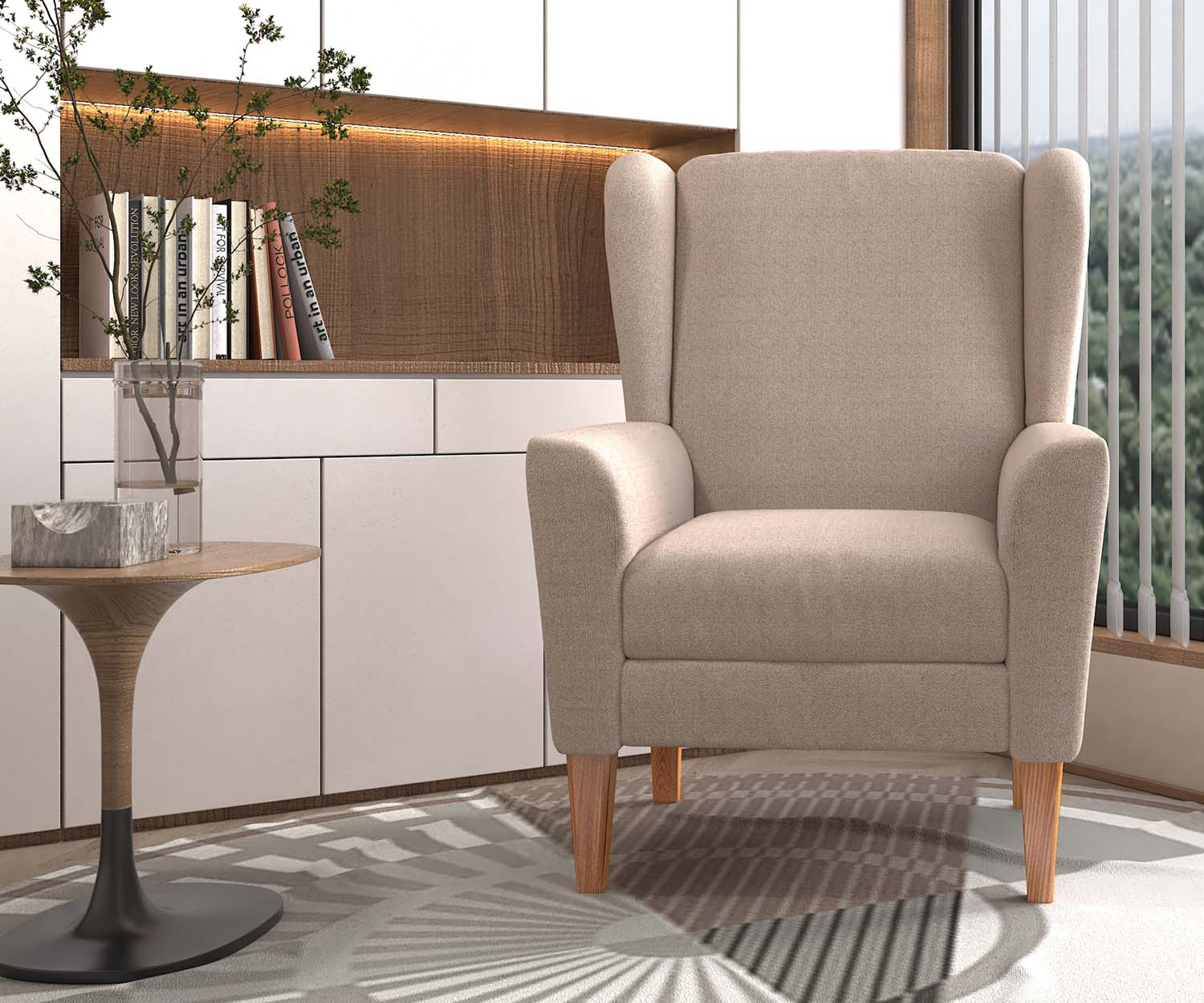 Palmer Wing Back Armchair