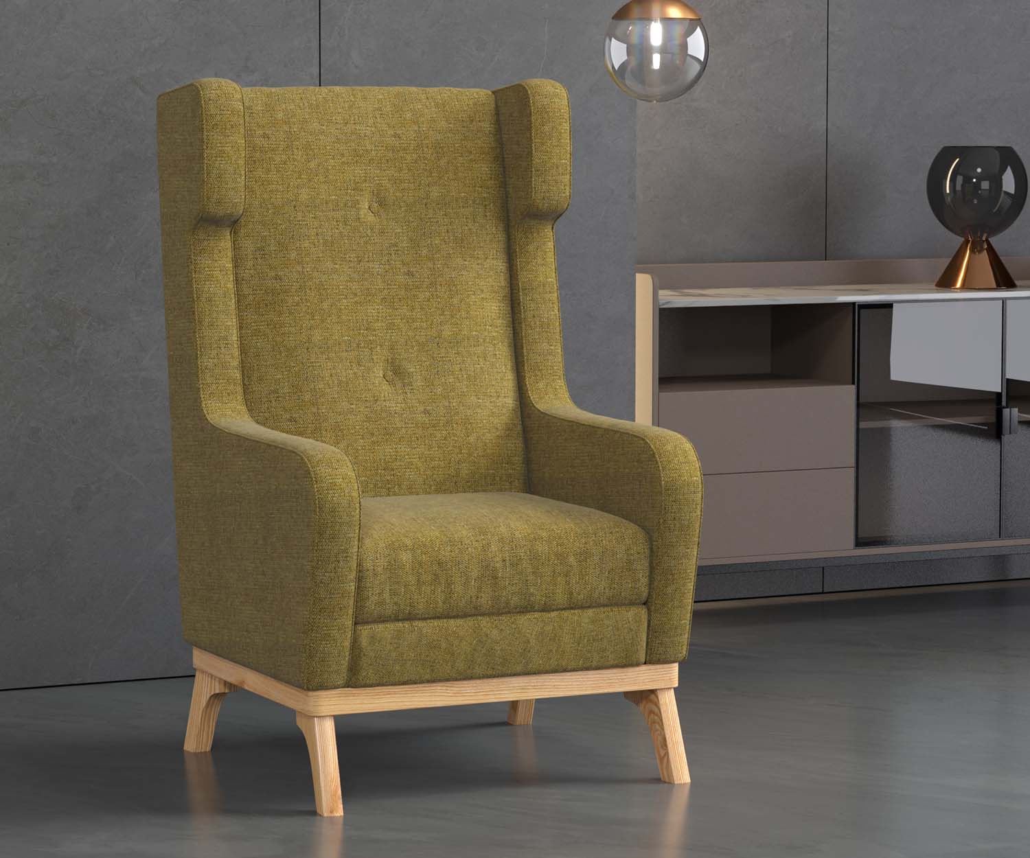 Petros Wing Back Armchair