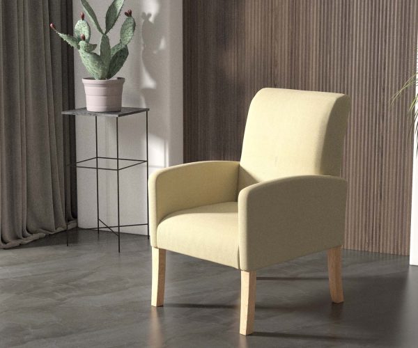 Vie High Back Armchair