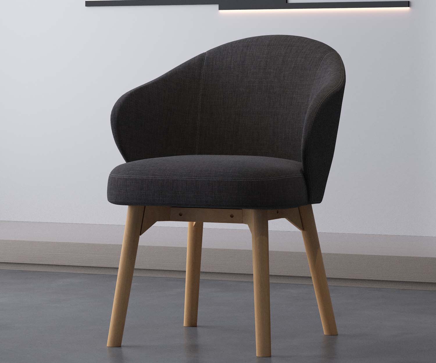 Hugo armchair made in Australia by FHG