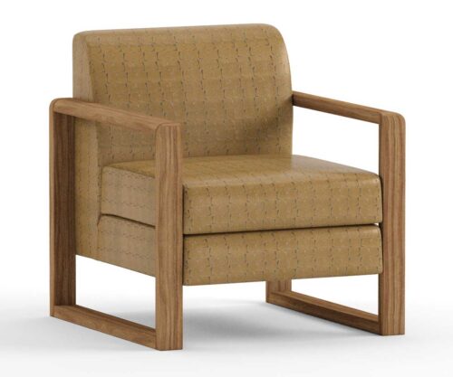 Armchair by FHG known as the Armani armchair