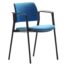 Luna armchair upholstered seat and back by FHG