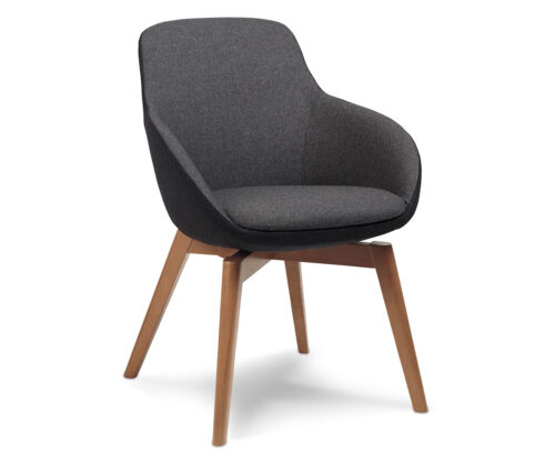 Opus armchair by FHG furniture