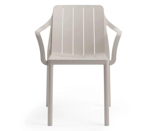 Tiberina outdoor armchair front view