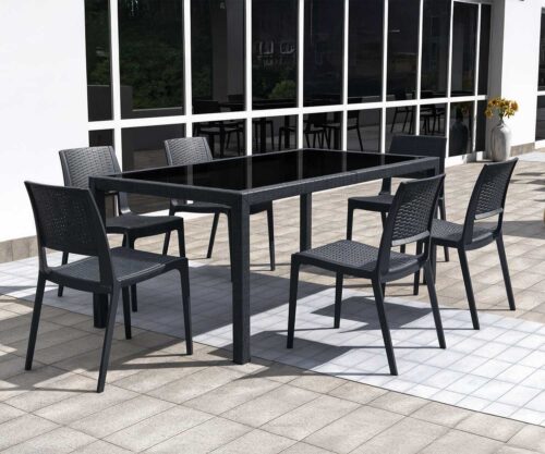 Bali Tahiti Dining Table by FHG