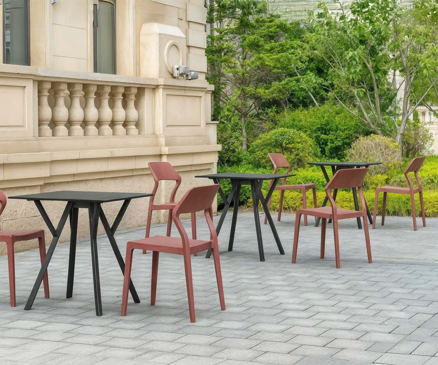 Max Outdoor Table 70 by FHG Max Outdoor Table 70 by FHG