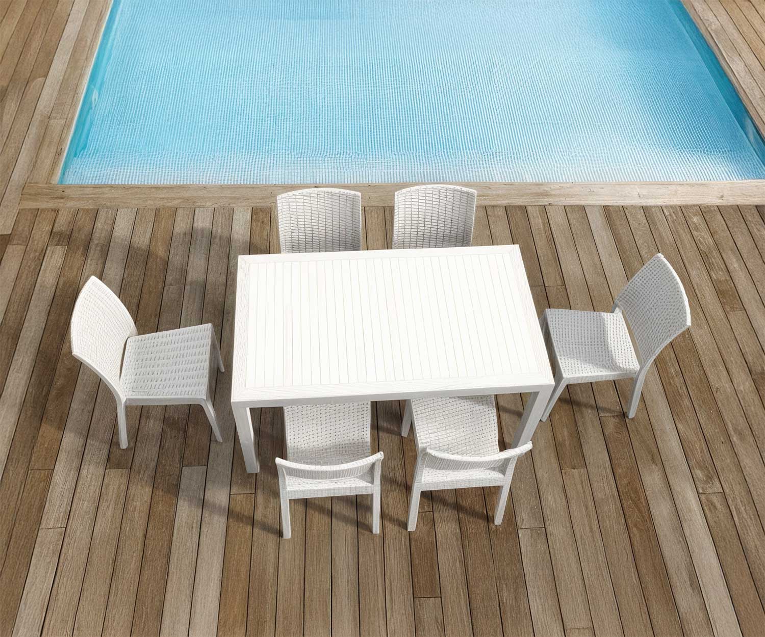 Orlando Outdoor Table 140 by FHG Orlando Outdoor Table 140 by FHG