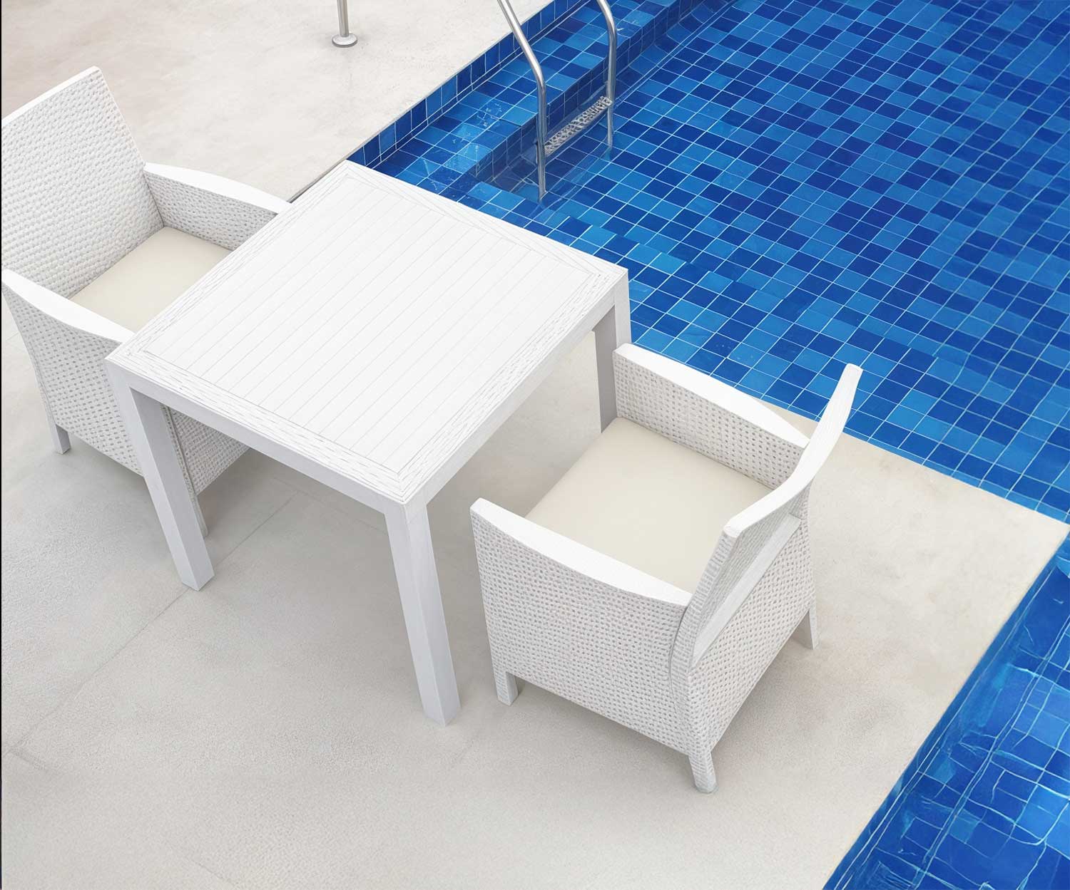 Orlando Outdoor Table 80 by FHG Orlando Outdoor Table 80 by FHG