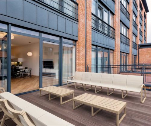 Pacific Outdoor Chair Extension by FHG