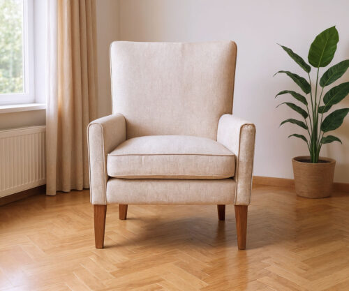 Elm High Back Armchair by FHG