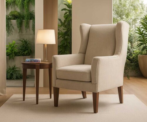 Carlow Wing Back Armchair by FHG