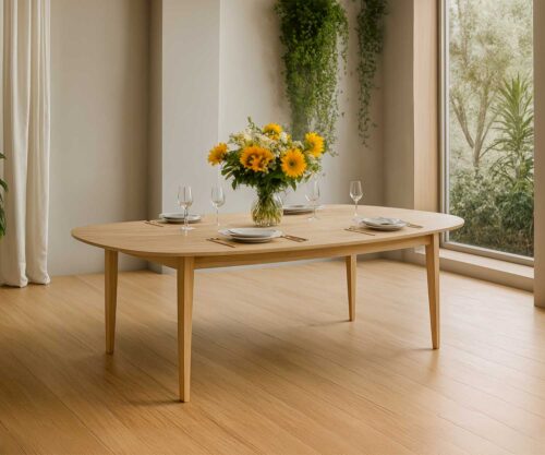 Ivy Ellipse Dining Table by FHG