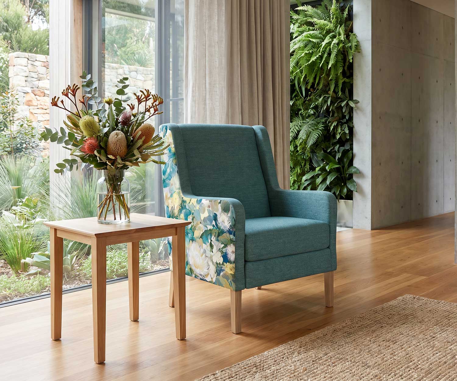Ivy square side table by FHG Ivy square side table by FHG