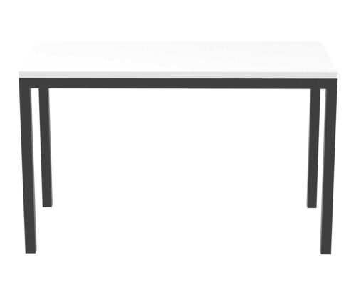 Steel frame meeting table