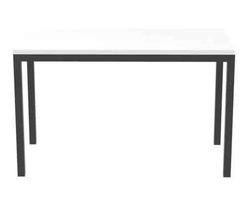 Steel frame meeting table